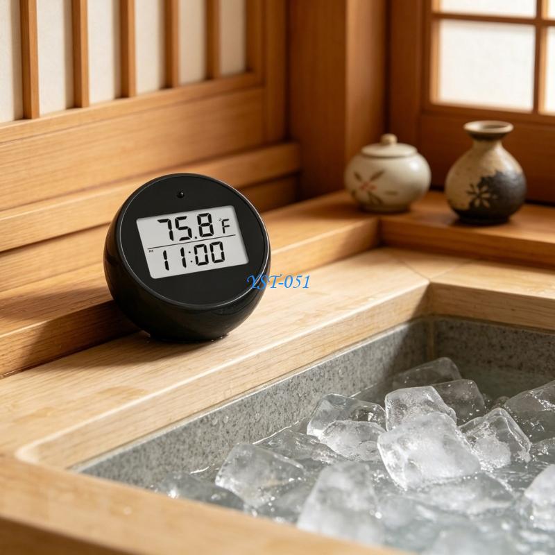 E15A 디지털 부동 얼음 목욕 온도계 방수 LED 디 - Pool Alarm Float 리뷰 및 가격