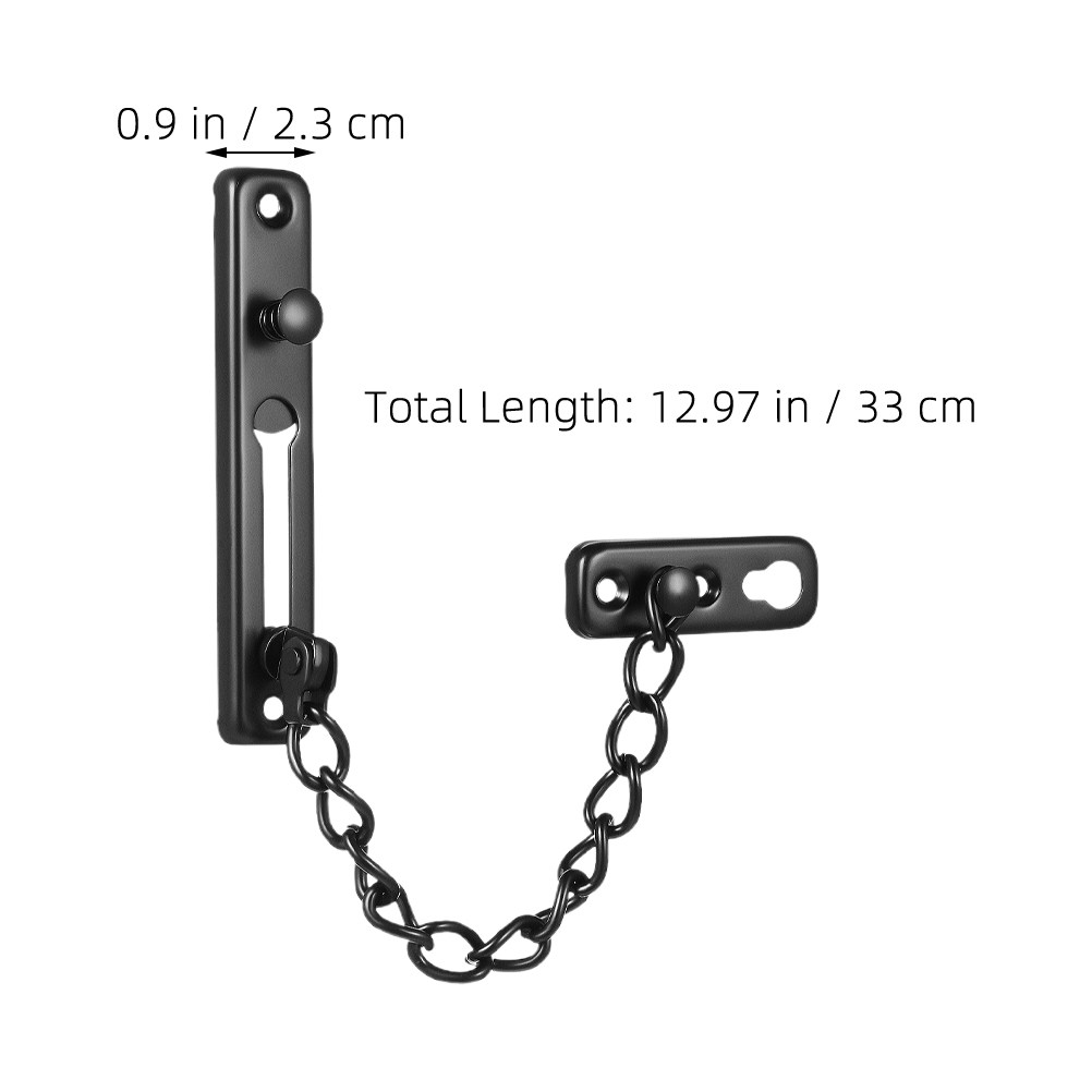 2개입 스테인리스 스틸 도어 체인 잠금장치, 고강도 보 - Security Chain Door 리뷰 및 가격