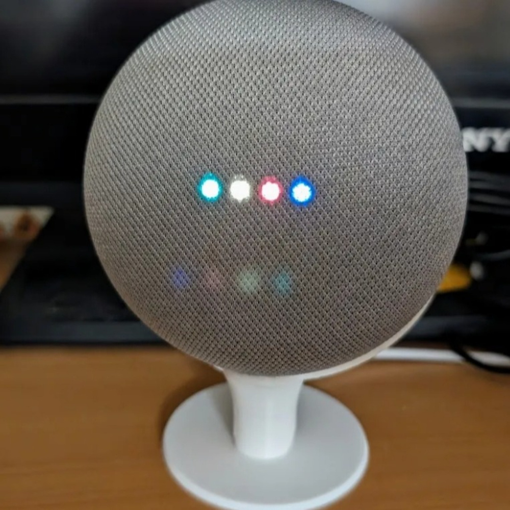 미니 스마트 스피커 디스플레이 스탠드 홈 데스크탑 베이 - Google Speaker Nest Audio 리뷰 및 가격