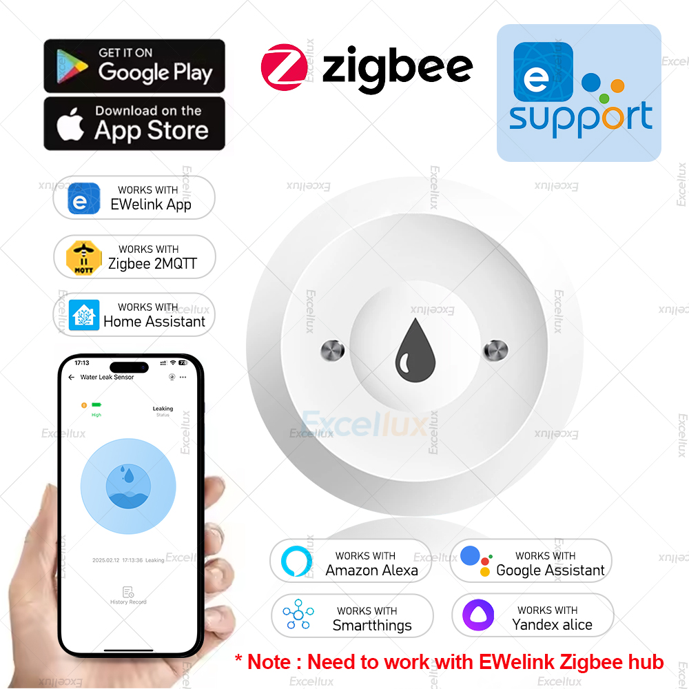 Ewelink Zigbee 3.0 워터 센서 알람 홍수 - Water Alarm Sensor 리뷰 및 가격