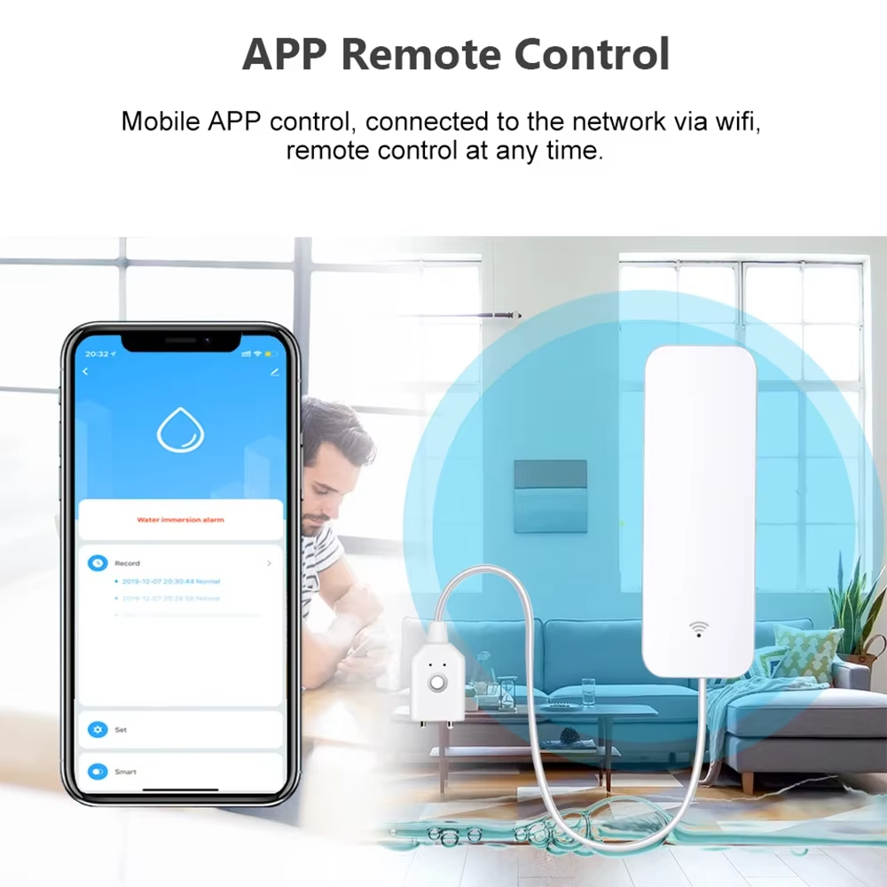 ZigBee WiFi 누수 센서 홍수 누출 경보 감지기 - Water Alarm Sensor 리뷰 및 가격