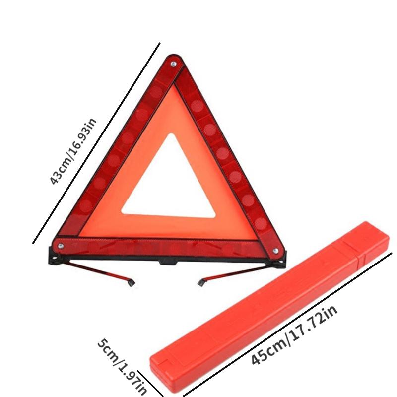 1개 자동차 삼각 반사경 정지 신호 삼각대 도로 비상  - Emergency Exit Sign 리뷰 및 가격