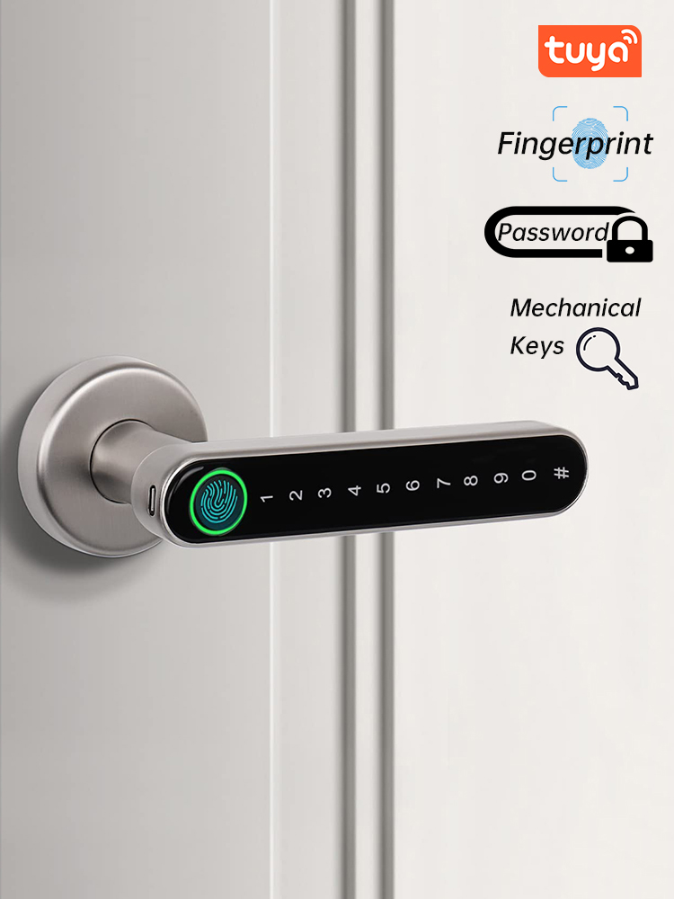 KAK 스마트 지문 도어 잠금 장치 검정색 생체 인식  - Security Chain Door 리뷰 및 가격
