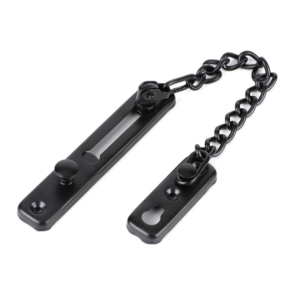 스테인레스 스틸 스테인레스 스틸 도어 보안 체인 블랙, - Security Chain Door 리뷰 및 가격