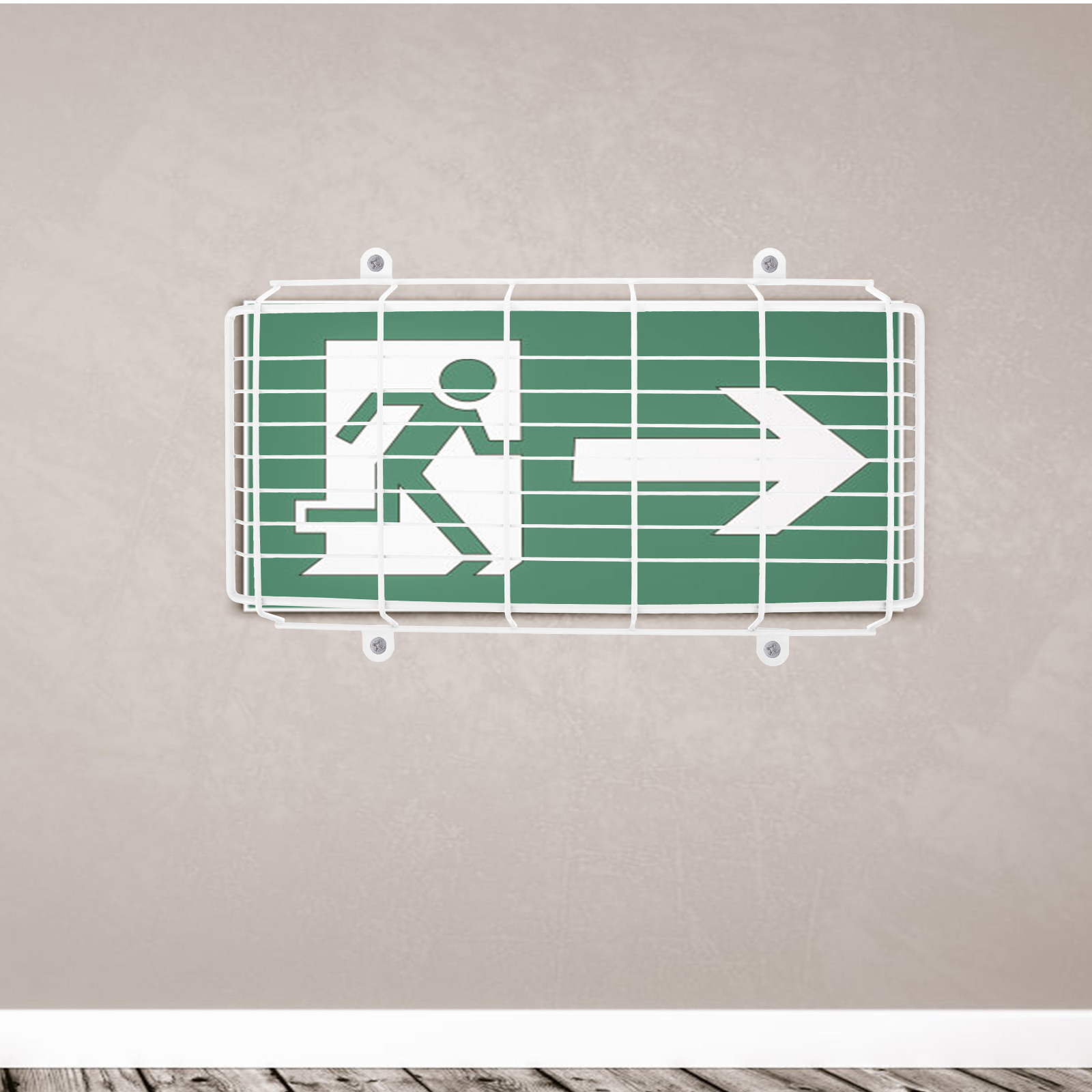 안전 출구 표지판 스테인리스 스틸 보호 가드 비상등 와 - Emergency Exit Sign 리뷰 및 가격